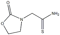 2-(2-oxo-1,3-oxazolidin-3-yl)ethanethioamide Structure