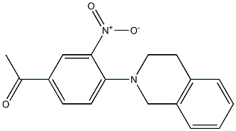 1-[3-nitro-4-(1,2,3,4-tetrahydroisoquinolin-2-yl)phenyl]ethan-1-one