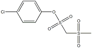 4-chlorophenyl (methylsulfonyl)methanesulfonate