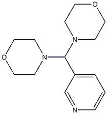 4-[morpholino(3-pyridyl)methyl]morpholine|