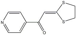 2-(1,3-dithiolan-2-yliden)-1-(4-pyridyl)ethan-1-one