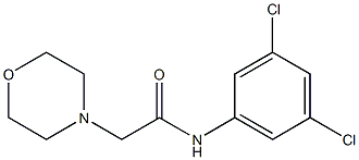 N1-(3,5-dichlorophenyl)-2-morpholinoacetamide Structure