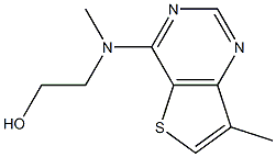 2-[methyl(7-methylthieno[3,2-d]pyrimidin-4-yl)amino]ethan-1-ol|