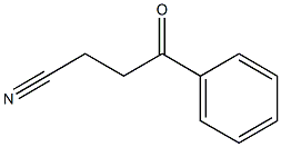 3-oxo-3-phenylpropyl cyanide 结构式