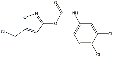 5-(chloromethyl)-3-isoxazolyl N-(3,4-dichlorophenyl)carbamate|