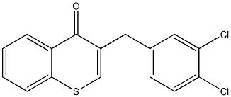 3-(3,4-dichlorobenzyl)-4H-1-benzothiin-4-one Structure