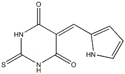  5-(1H-pyrrol-2-ylmethylidene)-2-thioxohexahydropyrimidine-4,6-dione