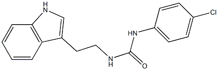 N-(4-chlorophenyl)-N'-[2-(1H-indol-3-yl)ethyl]urea
