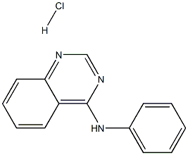 N4-phenylquinazolin-4-amine hydrochloride Structure