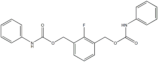 3-{[(anilinocarbonyl)oxy]methyl}-2-fluorobenzyl N-phenylcarbamate|