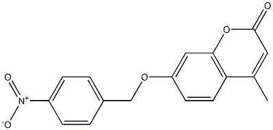 4-methyl-7-[(4-nitrobenzyl)oxy]-2H-chromen-2-one