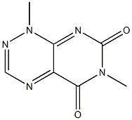 1,6-dimethyl-1,5,6,7-tetrahydropyrimido[5,4-e][1,2,4]triazine-5,7-dione|