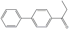 1-[1,1'-biphenyl]-4-ylpropan-1-one Structure