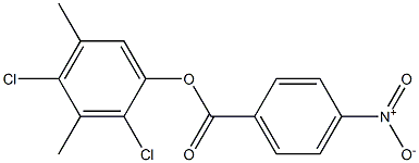  2,4-dichloro-3,5-dimethylphenyl 4-nitrobenzoate