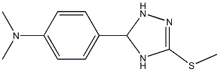 N1,N1-dimethyl-4-[3-(methylthio)-4,5-dihydro-1H-1,2,4-triazol-5-yl]aniline