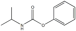 phenyl N-isopropylcarbamate Struktur