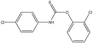 2-chlorophenyl (4-chloroanilino)methanethioate