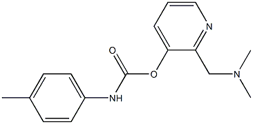  2-[(dimethylamino)methyl]-3-pyridyl N-(4-methylphenyl)carbamate