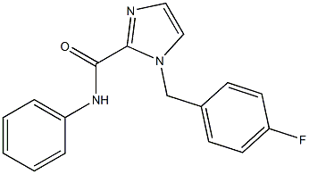 1-(4-fluorobenzyl)-N-phenyl-1H-imidazole-2-carboxamide Structure