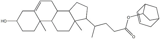 bicyclo[3.2.1]oct-3-en-6-yl 4-(3-hydroxy-10,13-dimethyl-2,3,4,7,8,9,10,11,12,13,14,15,16,17-tetradecahydro-1H-cyclopenta[a]phenanthren-17-yl)pentanoat