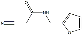 N1-(2-furylmethyl)-2-cyanoacetamide Structure