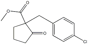 methyl 1-(4-chlorobenzyl)-2-oxocyclopentanecarboxylate