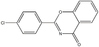 2-(4-chlorophenyl)-4H-1,3-benzoxazin-4-one