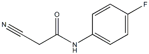 N1-(4-fluorophenyl)-2-cyanoacetamide Structure