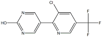 5-[3-chloro-5-(trifluoromethyl)-2-pyridinyl]-2-pyrimidinol