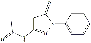 N-(5-oxo-1-phenyl-4,5-dihydro-1H-pyrazol-3-yl)acetamide