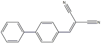  2-([1,1'-biphenyl]-4-ylmethylene)malononitrile