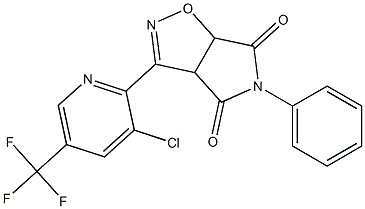 3-[3-chloro-5-(trifluoromethyl)-2-pyridinyl]-5-phenyl-3aH-pyrrolo[3,4-d]isoxazole-4,6(5H,6aH)-dione