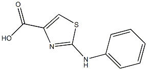 2-anilino-1,3-thiazole-4-carboxylic acid Structure