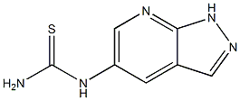 N-(1H-pyrazolo[3,4-b]pyridin-5-yl)thiourea Structure