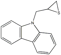 9-(thiiran-2-ylmethyl)-9H-carbazole 结构式