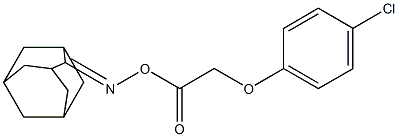 2-({[2-(4-chlorophenoxy)acetyl]oxy}imino)adamantane