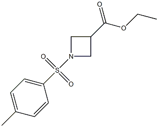 ethyl 1-[(4-methylphenyl)sulfonyl]-3-azetanecarboxylate Structure