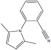 2-(2,5-dimethyl-1H-pyrrol-1-yl)benzenecarbonitrile Structure