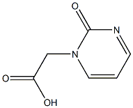 (2-oxopyrimidin-1(2H)-yl)acetic acid Structure