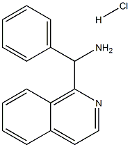 1-isoquinolyl(phenyl)methylamine hydrochloride Structure