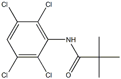 N1-(2,3,5,6-tetrachlorophenyl)-2,2-dimethylpropanamide,,结构式