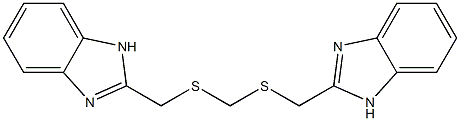 2-[({[(1H-benzo[d]imidazol-2-ylmethyl)thio]methyl}thio)methyl]-1H-benzo[d]imidazole