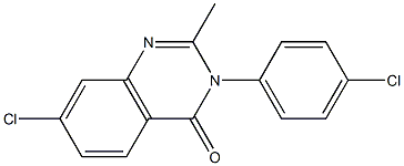  7-chloro-3-(4-chlorophenyl)-2-methyl-3,4-dihydroquinazolin-4-one