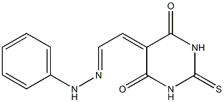 2-(4,6-dioxo-2-thioxohexahydropyrimidin-5-yliden)acetaldehyde 1-phenylhydrazone