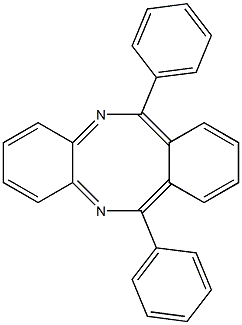 6,11-ジフェニルジベンゾ[b,f][1,4]ジアゾシン 化学構造式