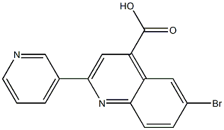  6-bromo-2-(3-pyridyl)quinoline-4-carboxylic acid