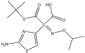 ALPHA-(2-AMINOTHIAZOLE-4YL)-A-(T-BUTOXYCARBONYL)-ISOPROPOXYIMINO ACETIC ACID