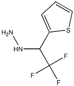  (2,2,2-trifluoro-1-(thiophen-2-yl)ethyl)hydrazine