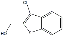 (3-chlorobenzo[b]thiophen-2-yl)methanol,,结构式