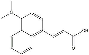 (E)-3-(1-(dimethylamino)naphthalen-4-yl)acrylic acid